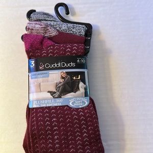 Cuddl Duds Crew Socks